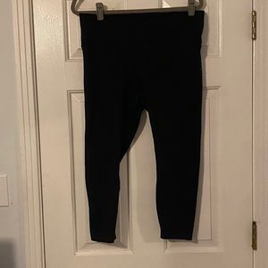 Power hold black Fabletics leggings size 1X